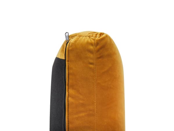 Sohva kolmelle keltainen samettinen 83 x 183 x 78 cm metalliset jalat retro tyyli