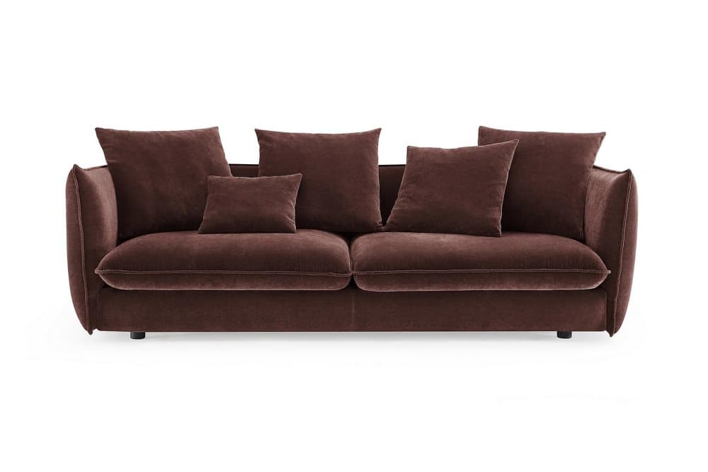 GUENER 3-sits Soffa Lila