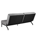Miniatyrbillede 3 af 5: Perugia sovesofa mørkegrå.