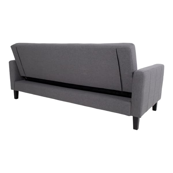 Mina sovesofa mørk grå, sorte ben.