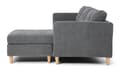 Miniatyrbillede 5 af 10: Marino sofa, chaiselongsofa højre eller venstrevendt i fløjl grå.