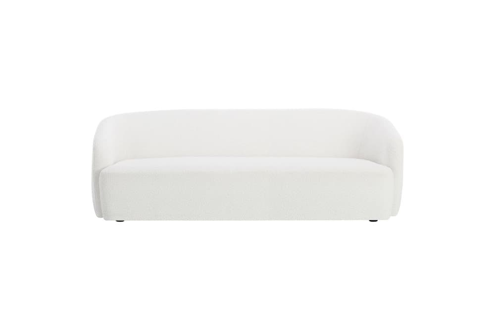 PALEROS 3-sits Soffa Vit/Svart