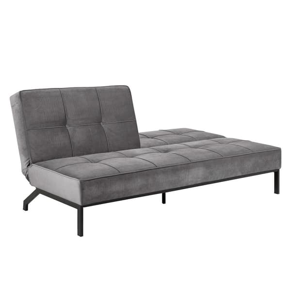 Per sovesofa  mørk grå.