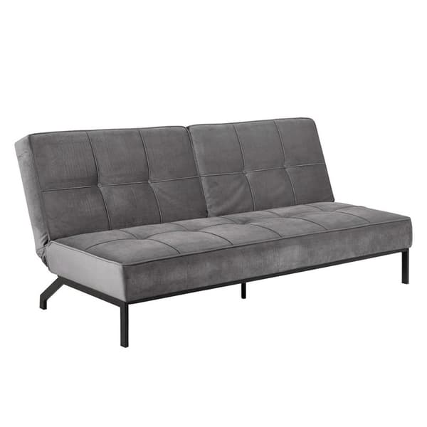 Per sovesofa  mørk grå.