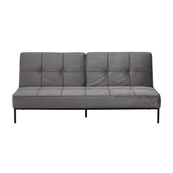 Per sovesofa  mørk grå.