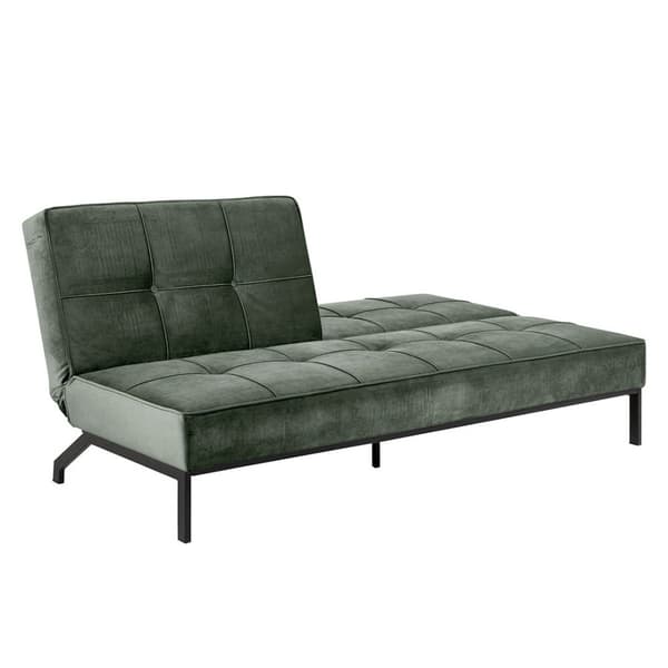 Peyton sovesofa skoggsgrønn, metall svart.