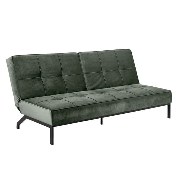 Peyton sovesofa skoggsgrønn, metall svart.