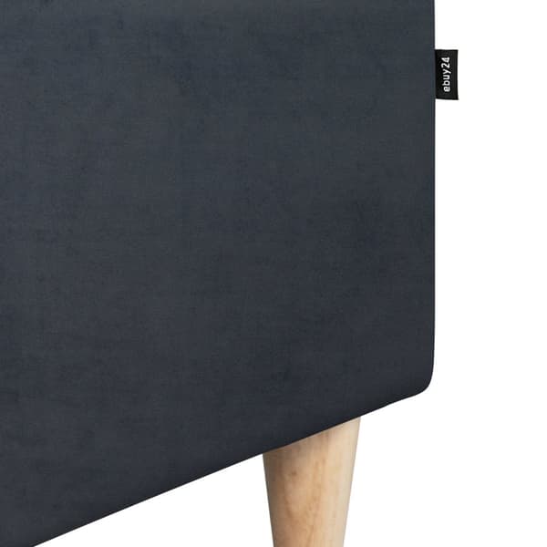Marino sofa BA4, sjeselongsofa høyre eller venstresnudd i velur svart.