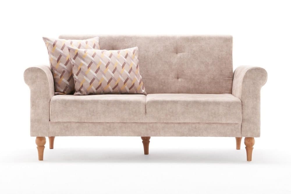 ETHIOPIA Bäddsoffa 2-sits 125x109 Cream