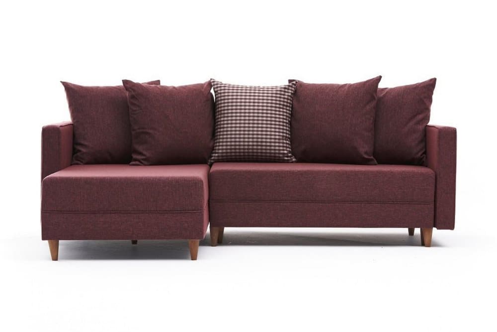 ARRAIDA Bäddsoffa m. Divan 4-sits 192x135 Röd