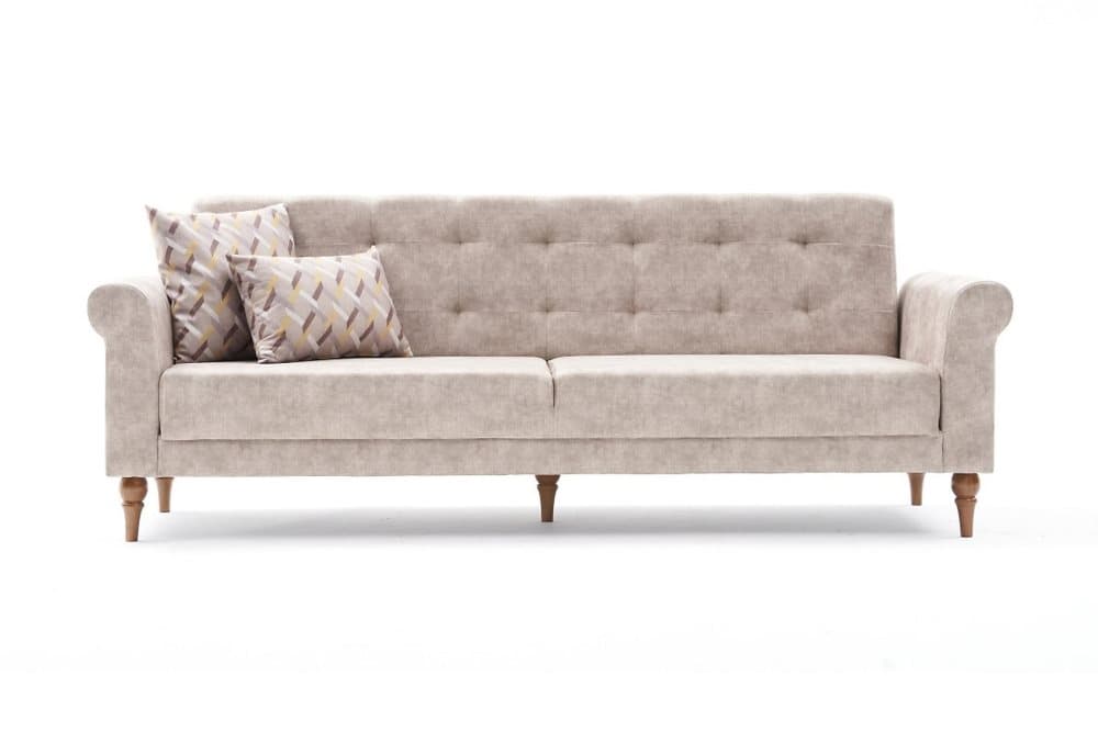 ETHIOPIA Bäddsoffa 3-sits 185x109 Cream