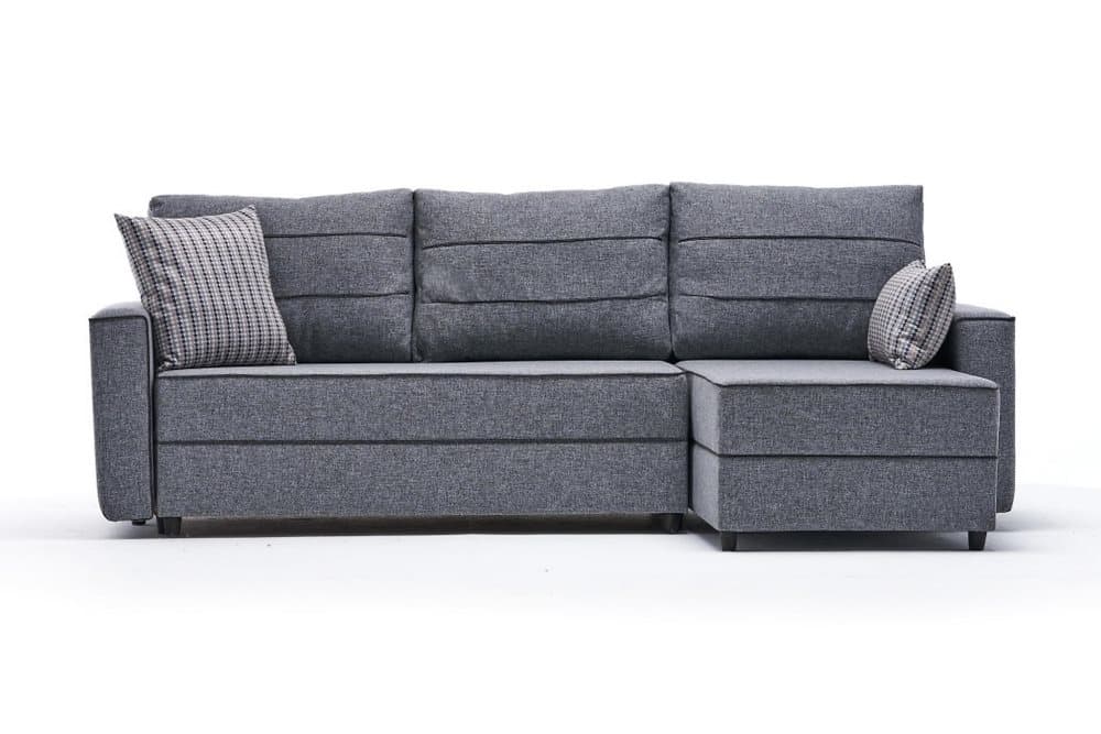 Snowdon Bäddsoffa m. Divan 4-sits 200x150 Grå