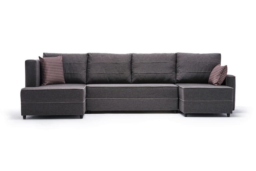 Snowdon Bäddsoffa m. Divan 4-sits 200x150 Brun