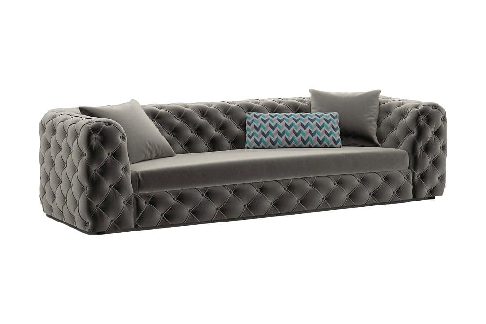 Launceston Soffa 3-sits Grå