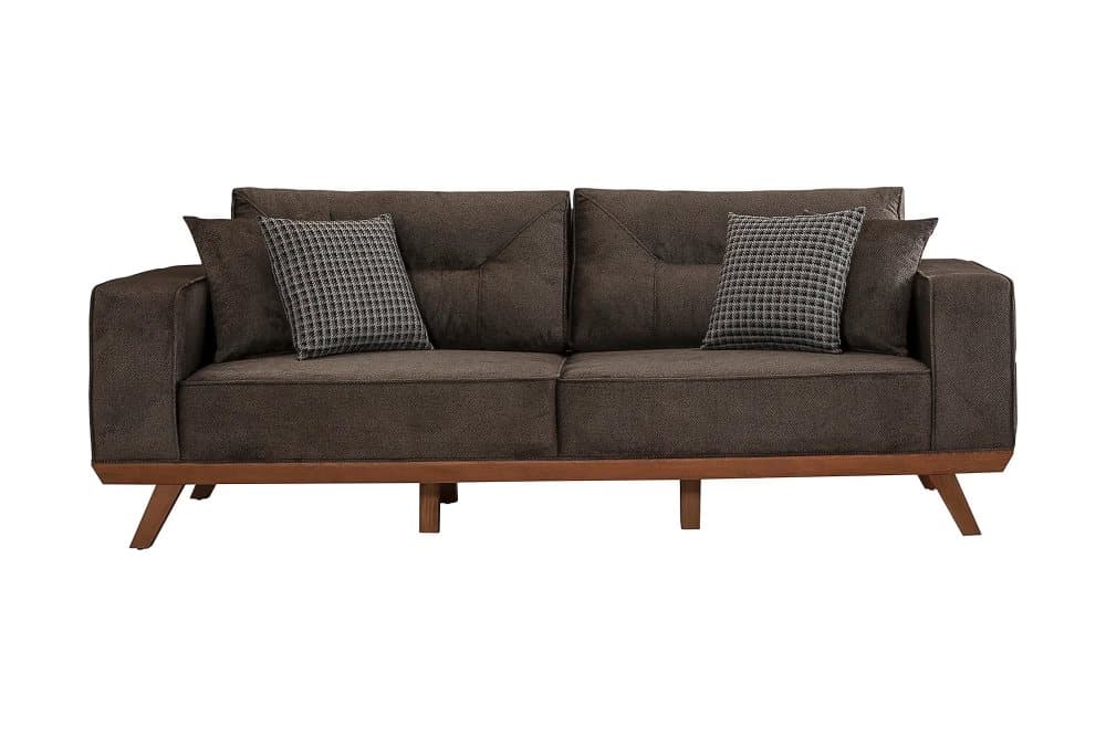 GEZIPARK Bäddsoffa 3-sits 180x100 Antracit