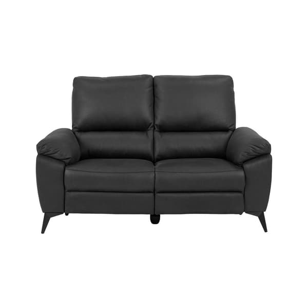 Rie soffa 2-sits elektrisk recliner, grå.