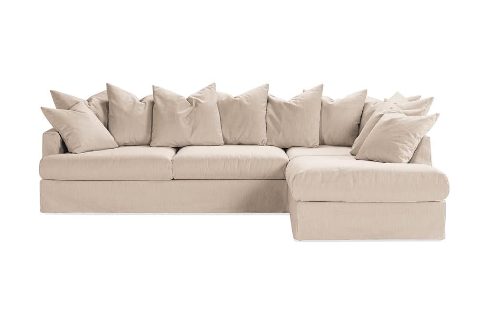 CONCAN Soffa med Schäslong Höger Beige