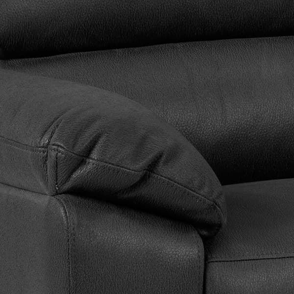 Rie sofa 3 personers recliner elektrisk, grå.