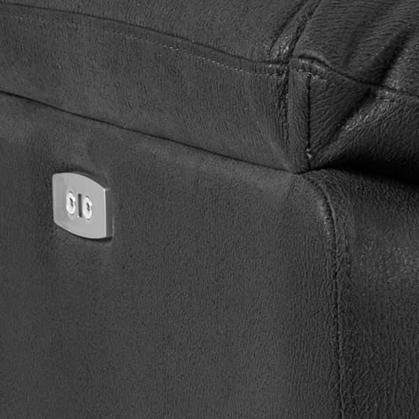 Rie sofa 3 personers recliner elektrisk, grå.