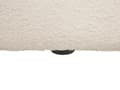 Miniatyrbild 10 av 11: Soffa 3-sits Vitt Tyg Glam Inga Armstöd Boucle Njurformad Bred rygg Vardagsrum