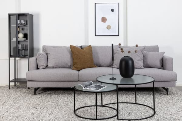 Sofia soffa 3-sits grå.