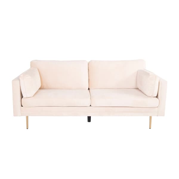 Boom sofa 3 personers velour beige.