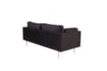 Miniatyrbild 2 av 7: Boom soffa 3-sits velour svart.