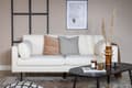 Miniatyrbild 5 av 7: Boom soffa 3-sits vit.