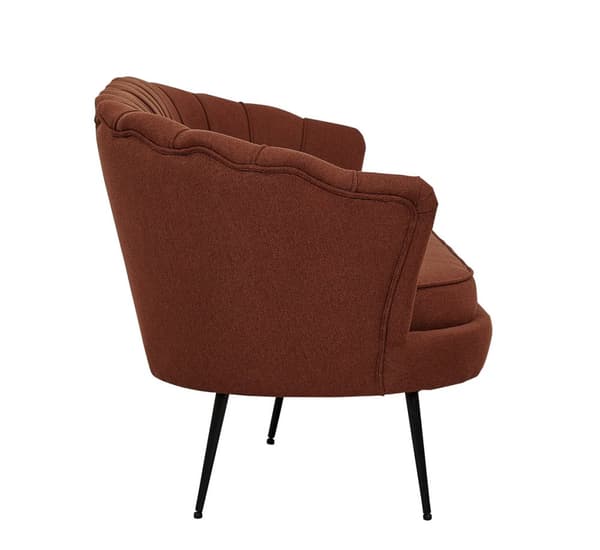 Calais sofa 3 personers rød.