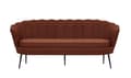 Miniatyrbillede 2 af 7: Calais sofa 3 personers rød.