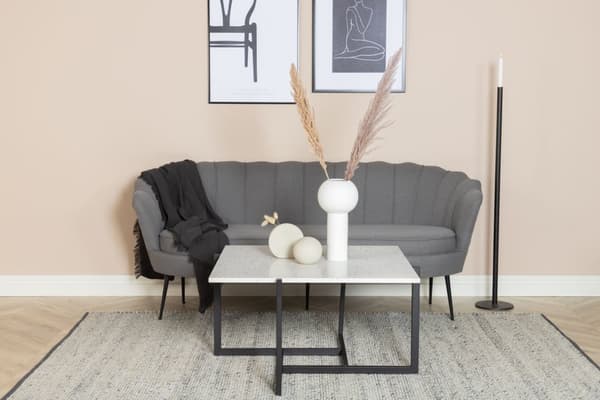 Calais sofa 3 personers grå.