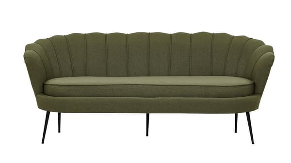 Calais sofa 3 personers grøn.