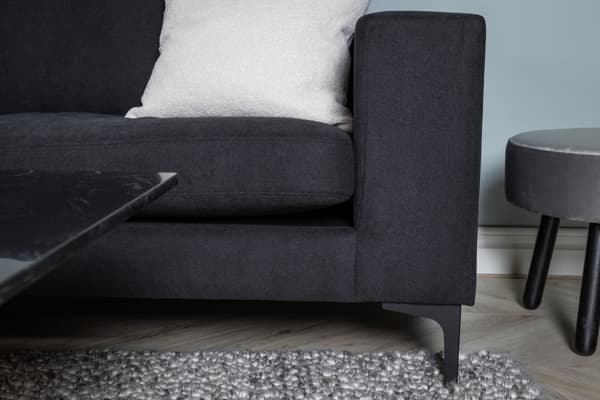 Bolero soffa 3-sits svart.