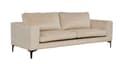 Miniatyrbillede 3 af 7: Bolero sofa 3 personers velour beige.