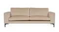 Miniatyrbillede 2 af 7: Bolero sofa 3 personers velour beige.