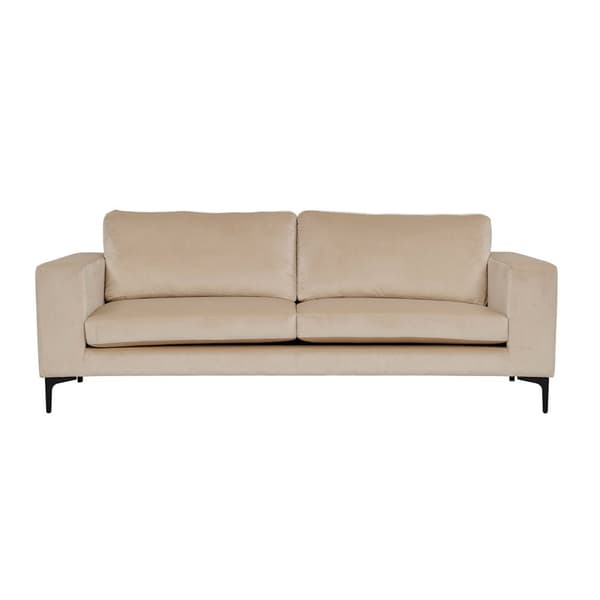 Bolero sofa 3 personers velour beige.