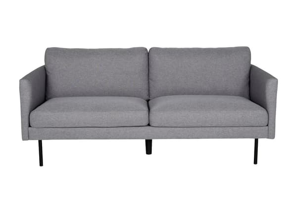 Zoom sofa 2 seter grå.