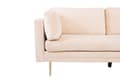 Miniatyrbilde 6 av 7: Boom sofa 3 seter velour beige.