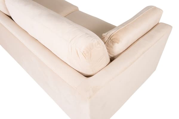 Boom sofa 3 seter velour beige.