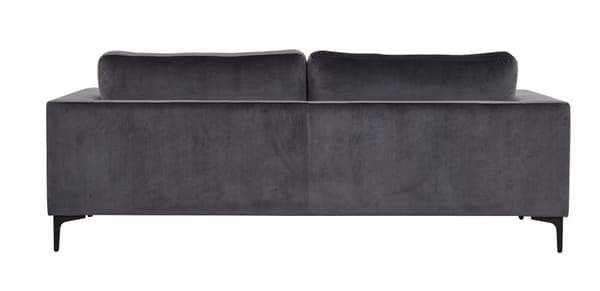 Bolero sofa 3 seter velour grå.