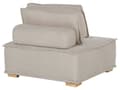 Pikkukuva 11 / 11: Sohvasetti beige polyesterikangasta 300 x 200 cm neljälle moduulisohva moderni tyyli