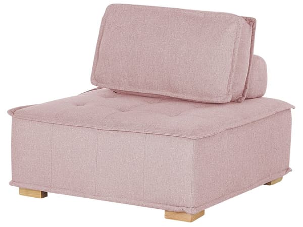 4-sits Hörnsoffa Rosa Polyesterklädsel Modulsoffa L-formad Skandinavisk Modern