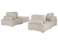 Miniatyrbild 6 av 11: 4-sits Soffset Beige Polyesterklädsel Modulsoffa Skandinavisk Modern