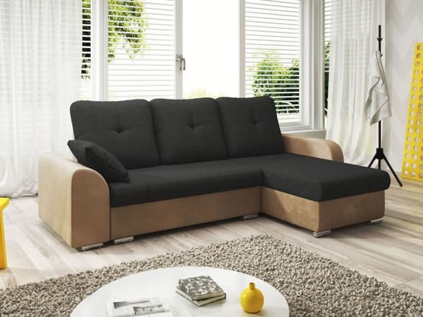 Hjørnesovesofa Edzard stof