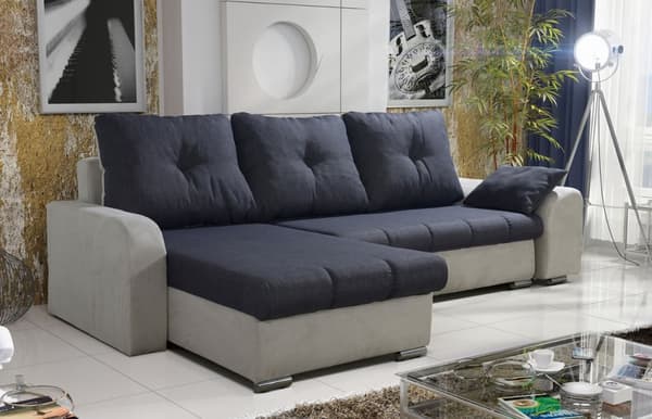Hjørnesovesofa Edzard stof