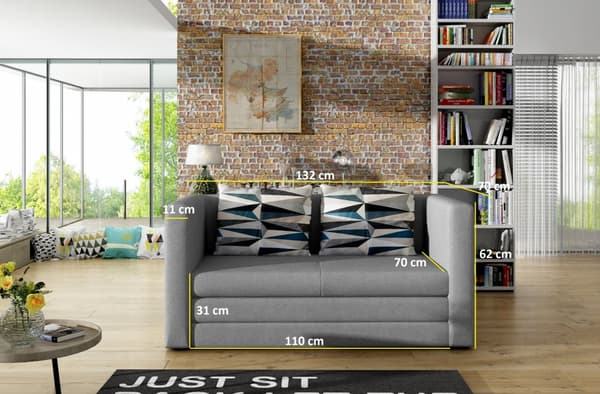 Sovesofa Ulrica stof