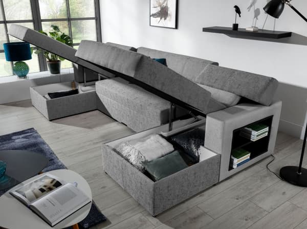 Hjørnesovesofa Marcelo stof