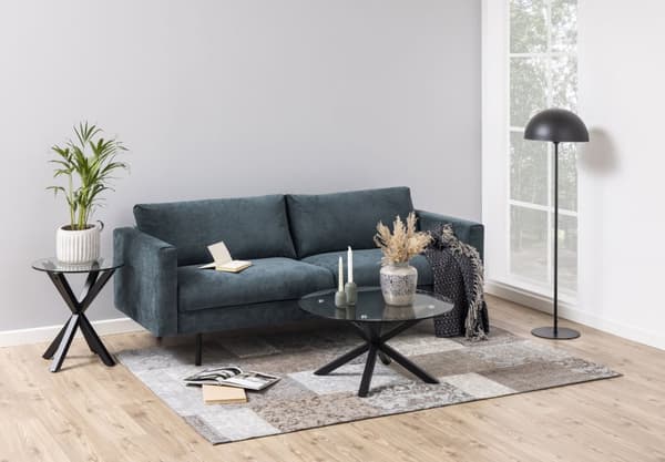 Paia sofa 3-sits mörkblå.