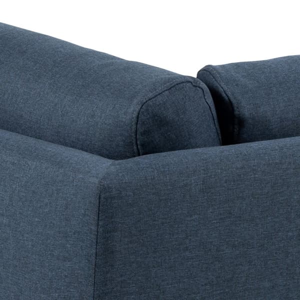 Calverton hjørnesofa sjeselong venstrevent mørkeblå.