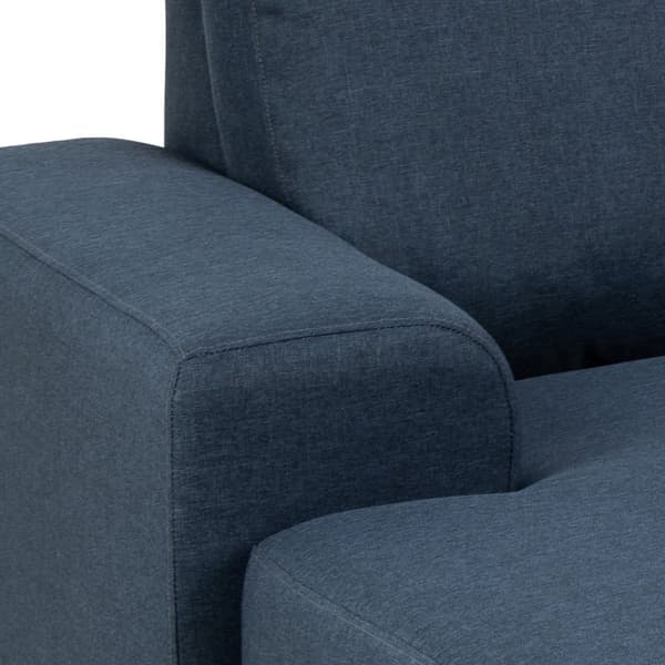 Calverton hjørnesofa sjeselong venstrevent mørkeblå.